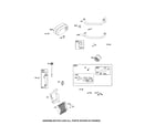 Snapper YT2300 (2690503) exhaust system diagram