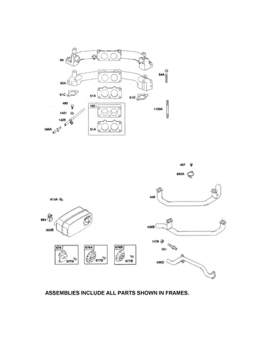 Muffler/intake manifold