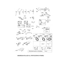 Briggs & Stratton 358777-0110-E1 alternator/control bracket diagram