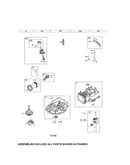 Cylinder/sump/crankshaft