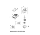 Craftsman 917374510 rewind starter/muffler diagram