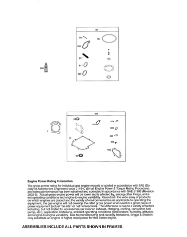 Gasket sets