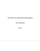 For parts call manufacturer mojack