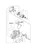 Chain brake & clutch cover 435e