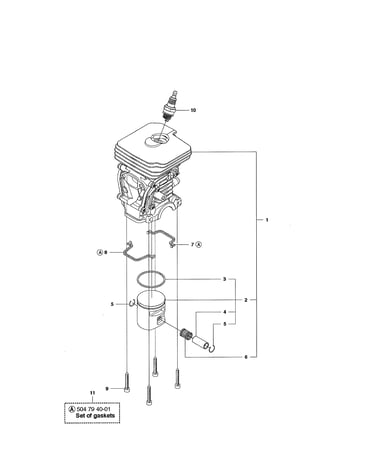 Cylinder piston