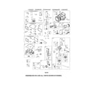 Briggs & Stratton 33R877-0017-G1 carburetor/cylinder/sump diagram