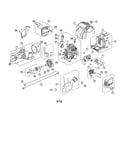 Short block/fuel tank/clutch cover