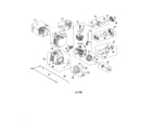 Craftsman 316711201 short block/fuel tank/muffler diagram