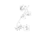 Craftsman 316711022 throttle housing/shaft/shield diagram