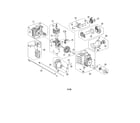 Craftsman 316711191 short block/fuel tank/muffler diagram