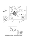 Head-cylinder/muffler