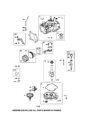 Cylinder/crankshaft/sump