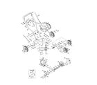 MTD 25B-554K799 lawn mower diagram