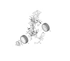 Craftsman 247203691 transmission/wheels diagram