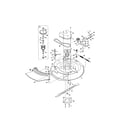 Craftsman 247203690 deck/spindle pulley diagram