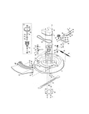 Deck/spindle pulley