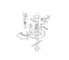 Craftsman 247290001 deck/spindle pulley diagram