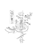 Deck/spindle pulley