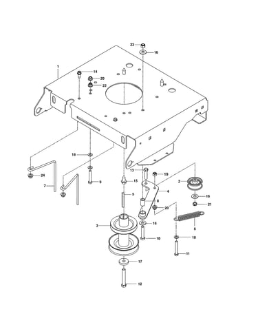Engine plate
