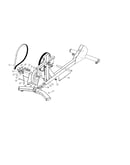Drive belt/brake assembly