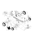 Drive control/gear case/wheels