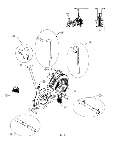 Handles/seat