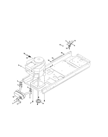 Engine/muffler
