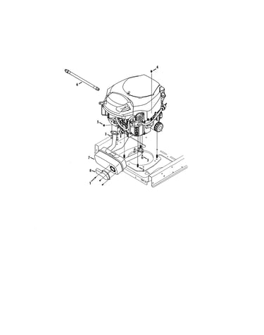 Engine/muffler