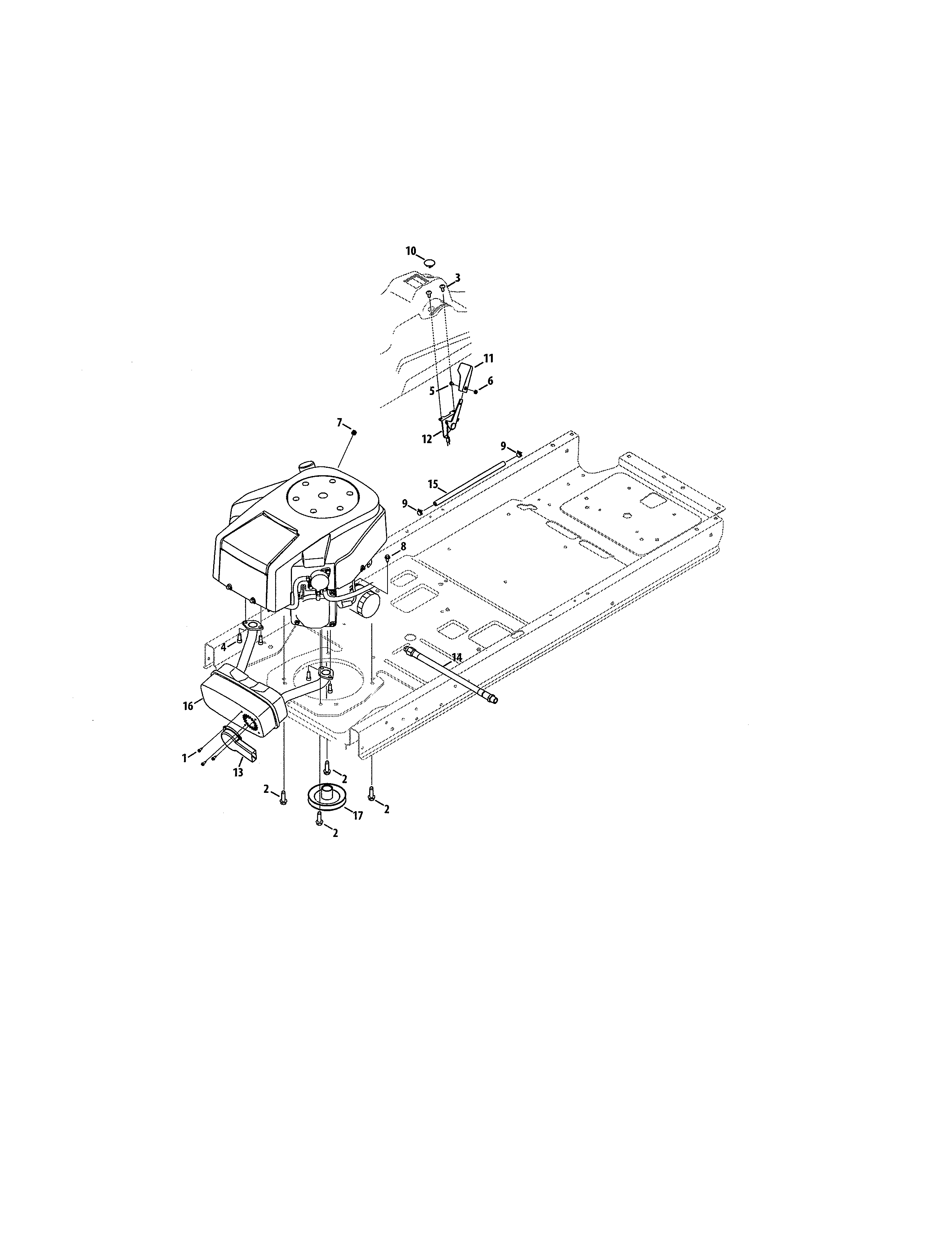 Official Craftsman 247204180 rear-engine riding mower parts | Sears ...