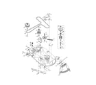 MTD 17BRCACT099 deck/spindle assembly diagram