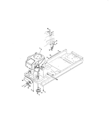 Engine/muffler