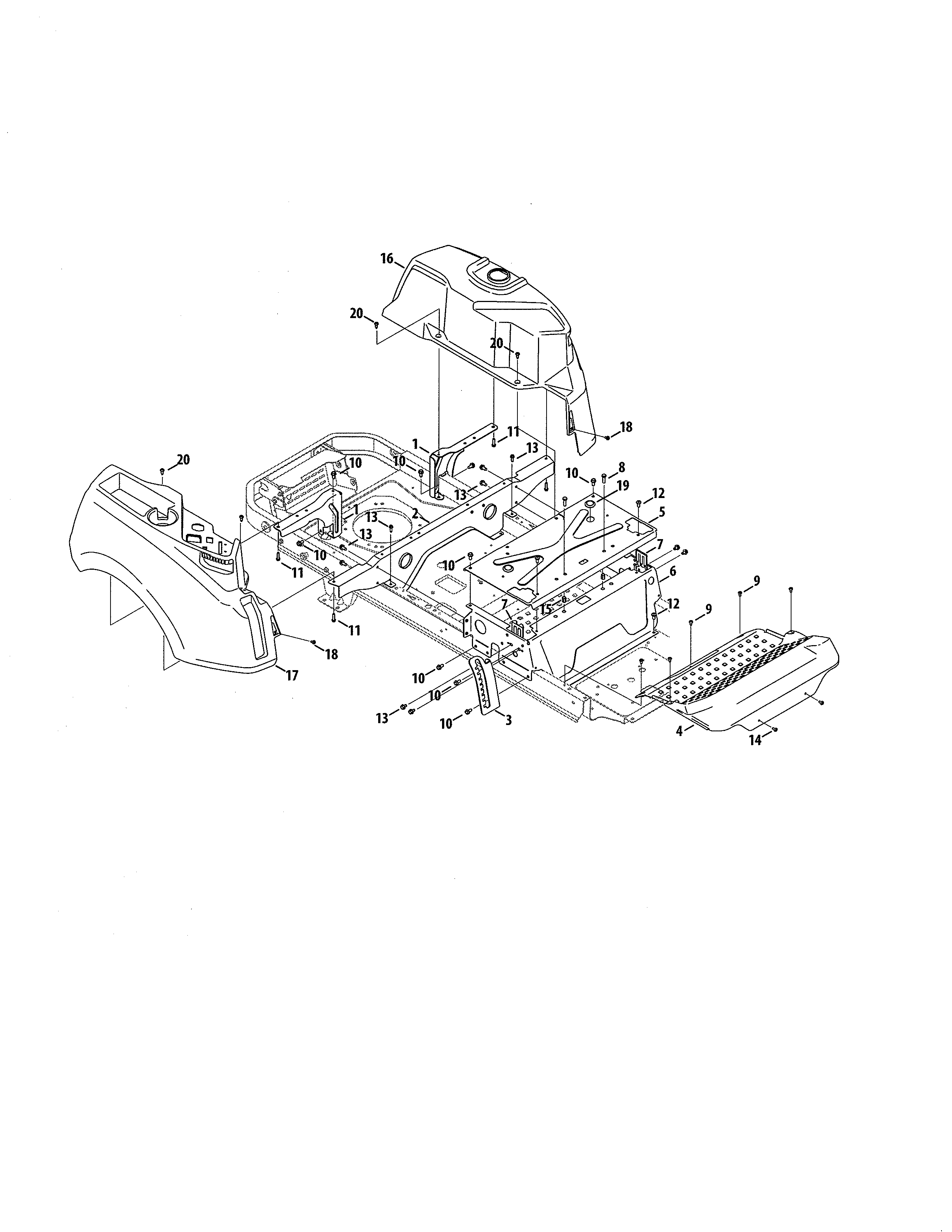 Console/floor board