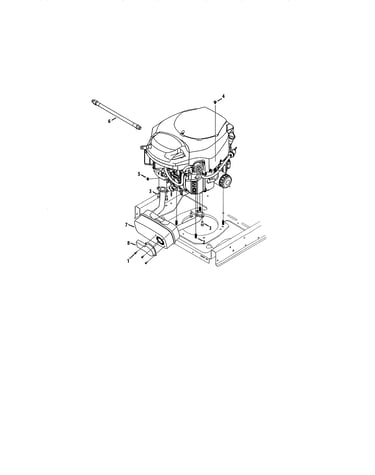 Engine/muffler