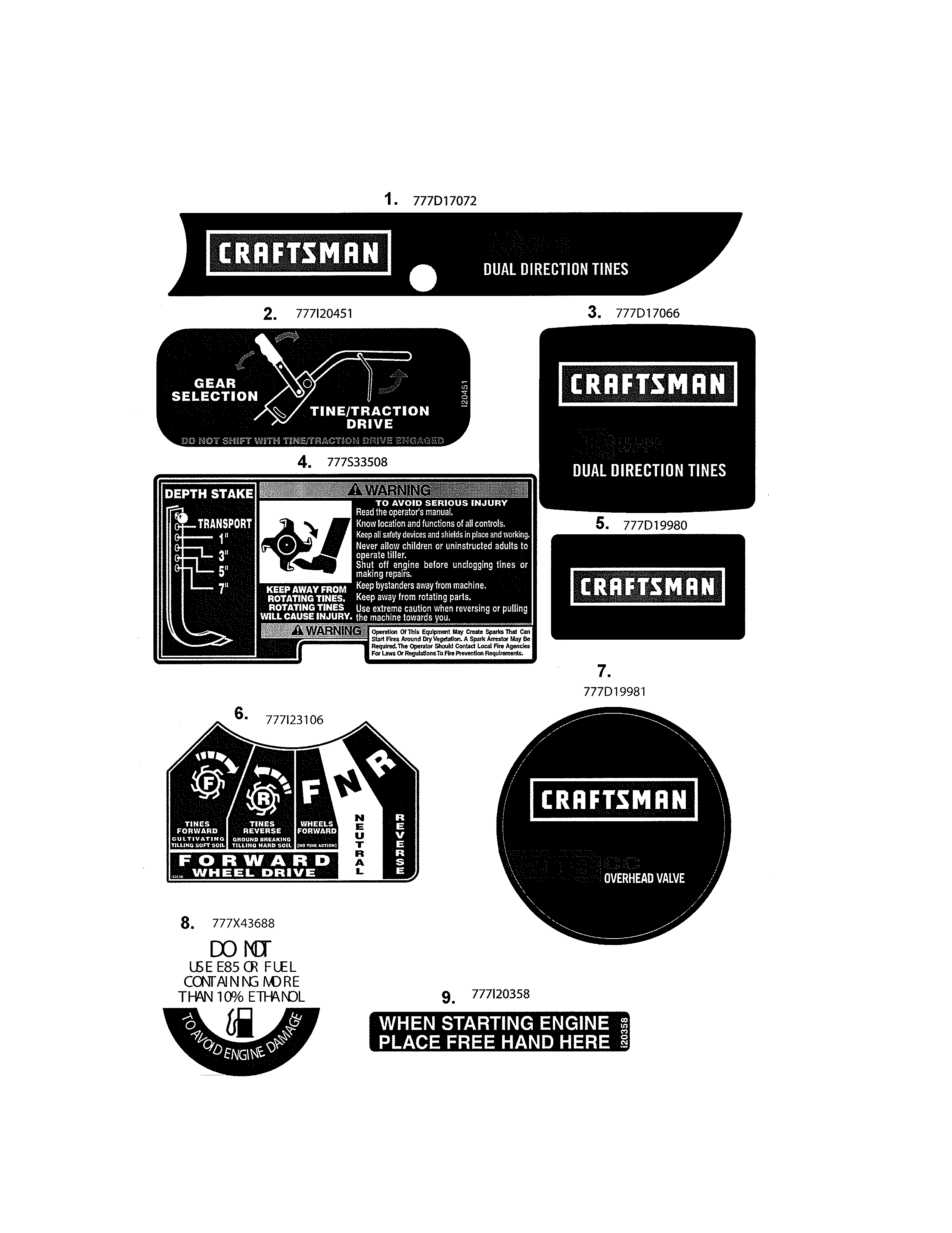 Carburetor For Craftsman Tiller 247.299321/247299321 Part 951 - Foto 9
