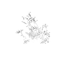 Craftsman 247203703 upper dash panel/fuel tank diagram