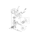 Craftsman 247203702 transmission/wheel assembly diagram
