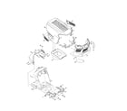 Craftsman 247203724 hood/bumper diagram