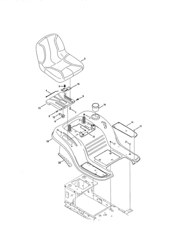 Seat/fender