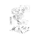 Craftsman 247203723 transmission/wheels diagram