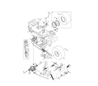 Craftsman 247203743 transmission/wheel assembly diagram