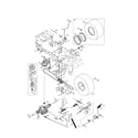 Craftsman 247203744 transmission/wheel assembly diagram