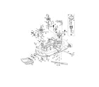 MTD 13AL78XT099 deck/spindle assembly diagram