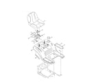 Craftsman 247203754 seat/fender diagram