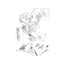 MTD 13AL78XT299 transmission/wheel assembly diagram