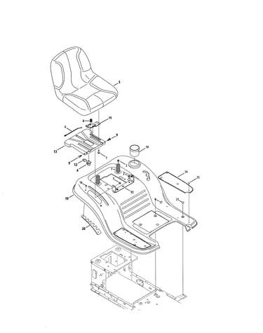 Seat/fender