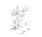 Craftsman 247203790 transmission/wheel assembly diagram