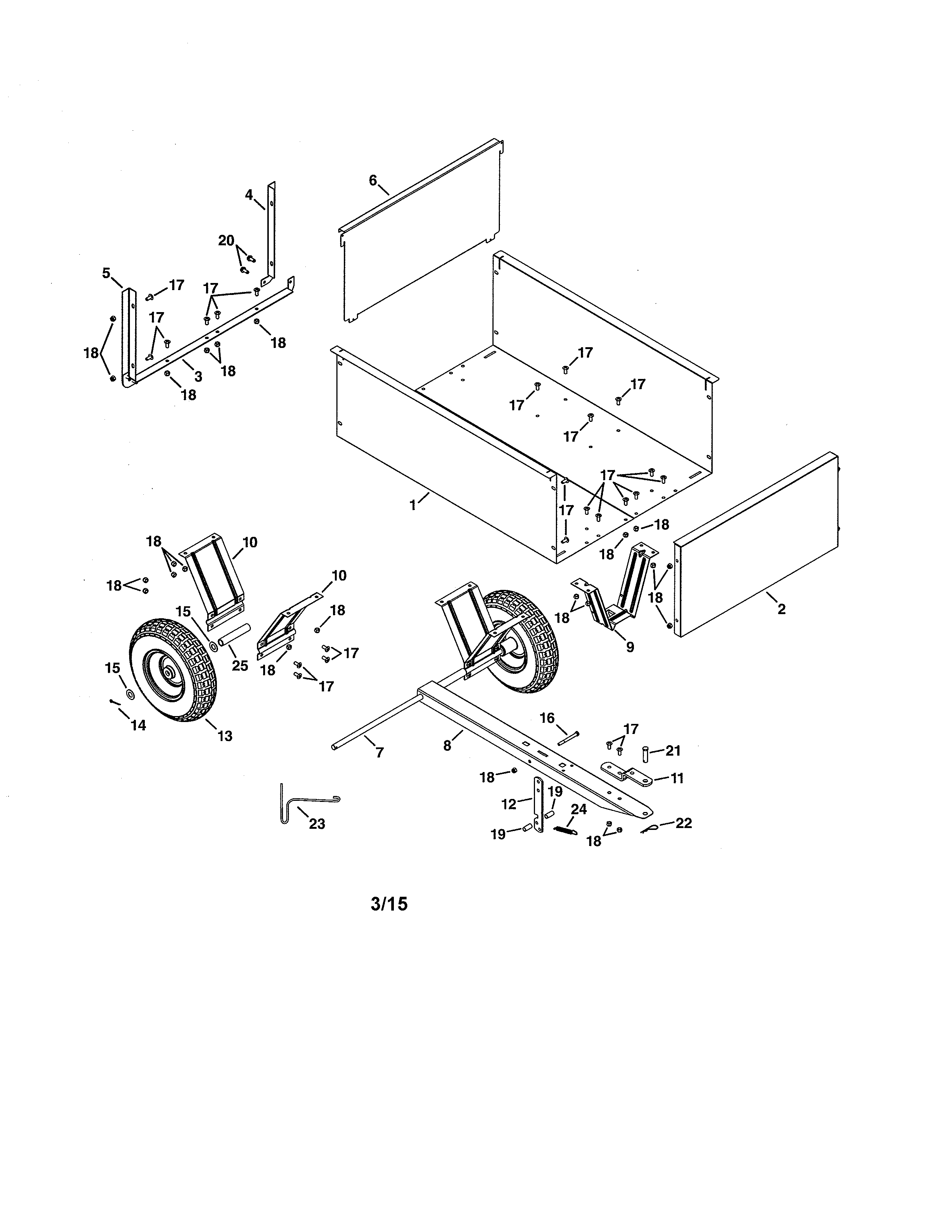 Dump cart