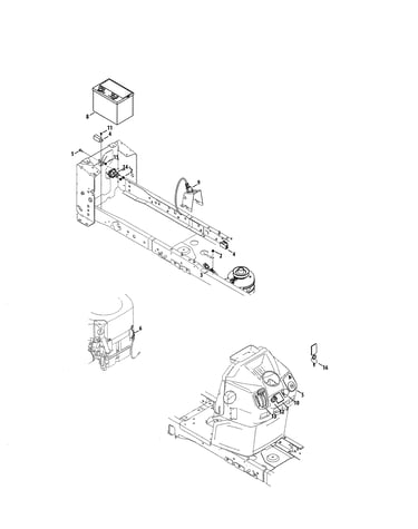 Battery/dash harness