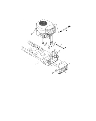 Engine/muffler