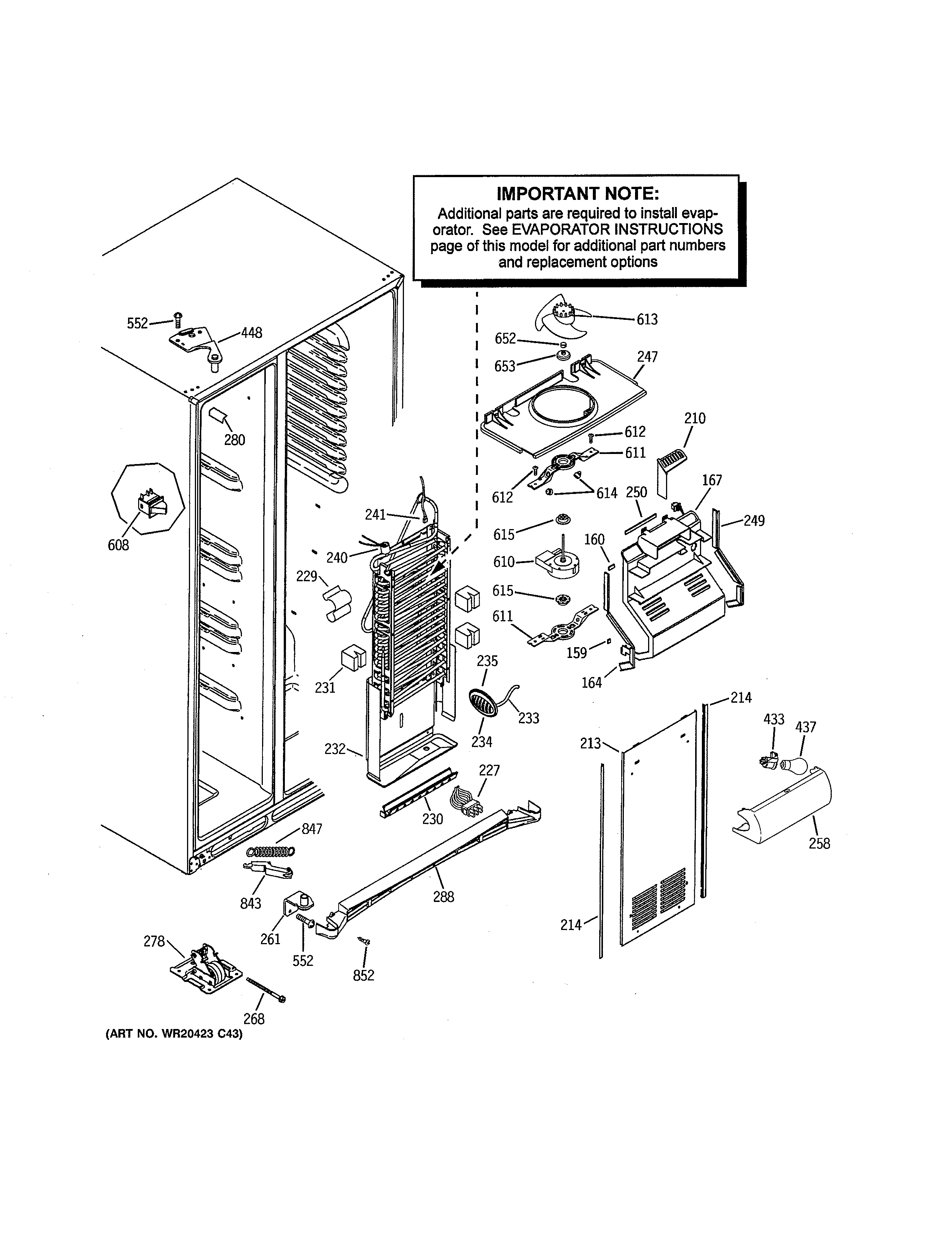 FREEZER SECTION